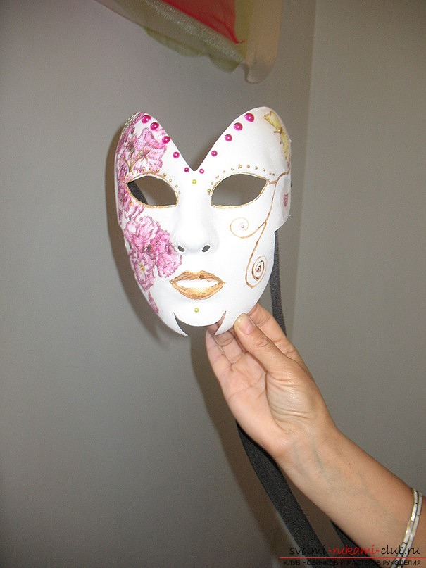 Венецианская маска — мастер-класс для взрослых и детей